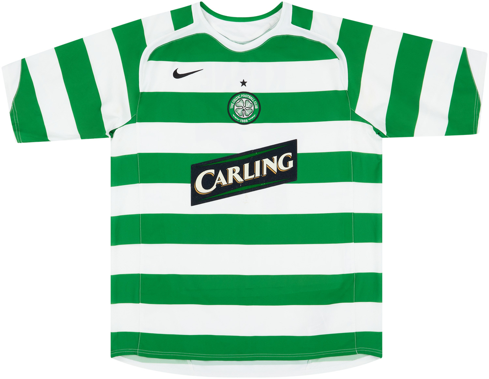 2005-07 Celtic Home Shirt Keane #16 (Good) L-Celtic Names & Numbers Legends New Products