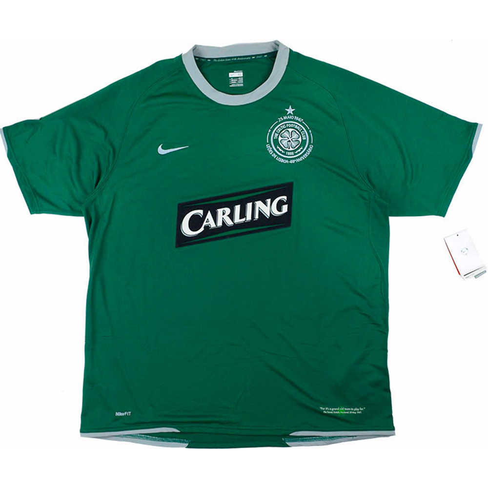 2007-08 Celtic Away Shirt *w/Tags* S