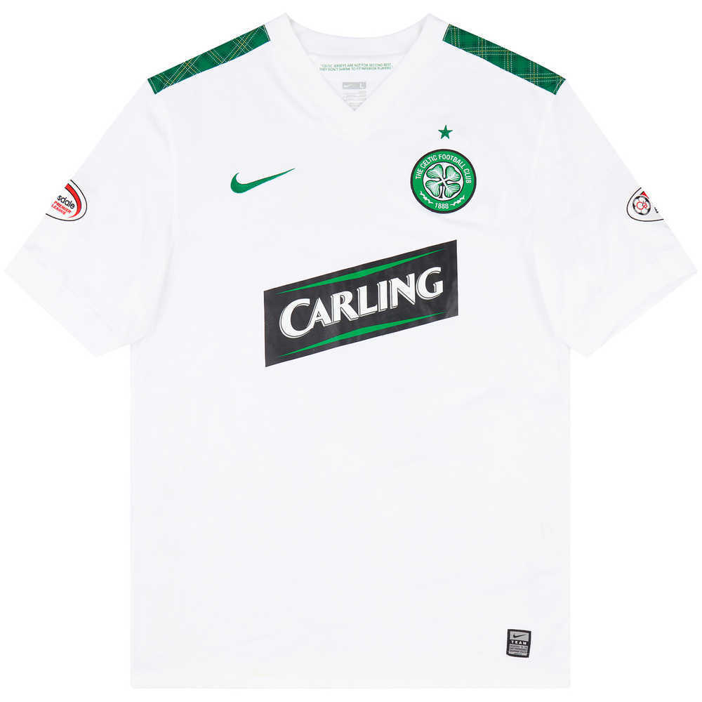 2009-10 Celtic Match Issue Third Shirt Carey #36