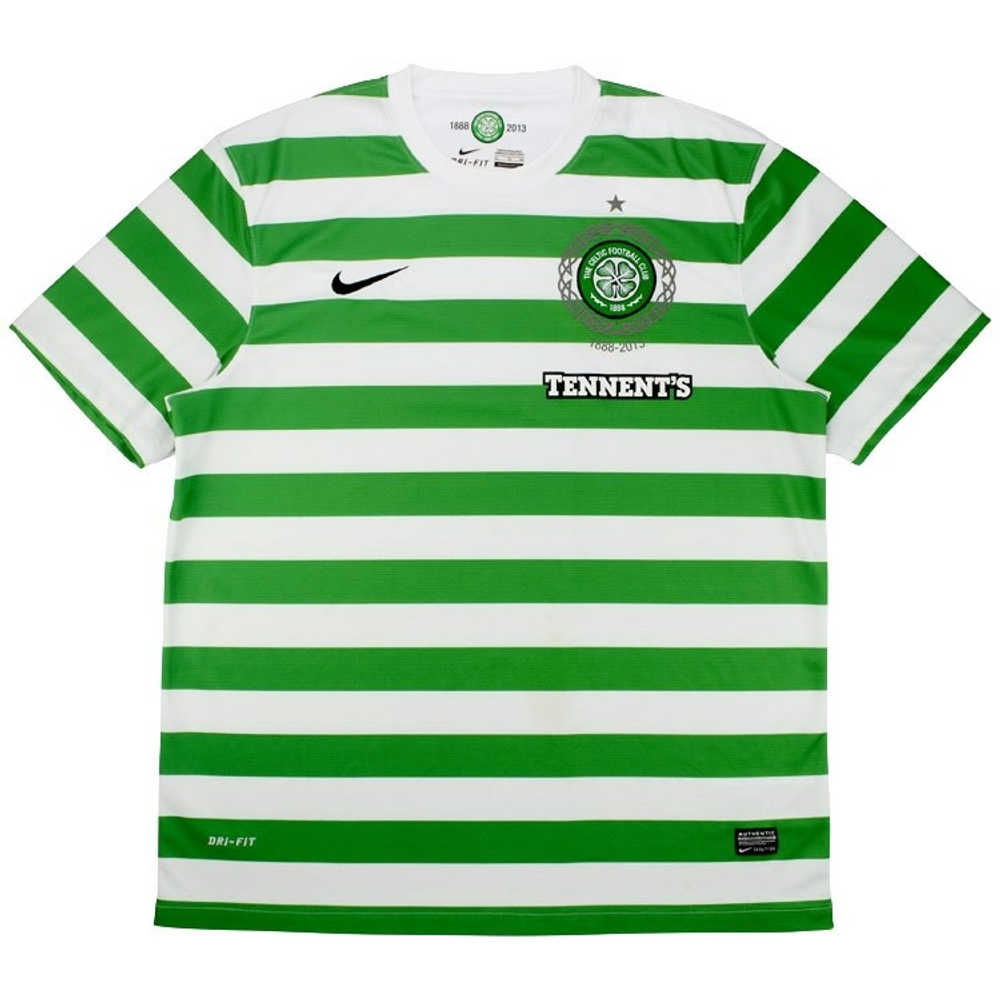 2012-13 Celtic '125th Anniversary' Home Shirt (Very Good) L