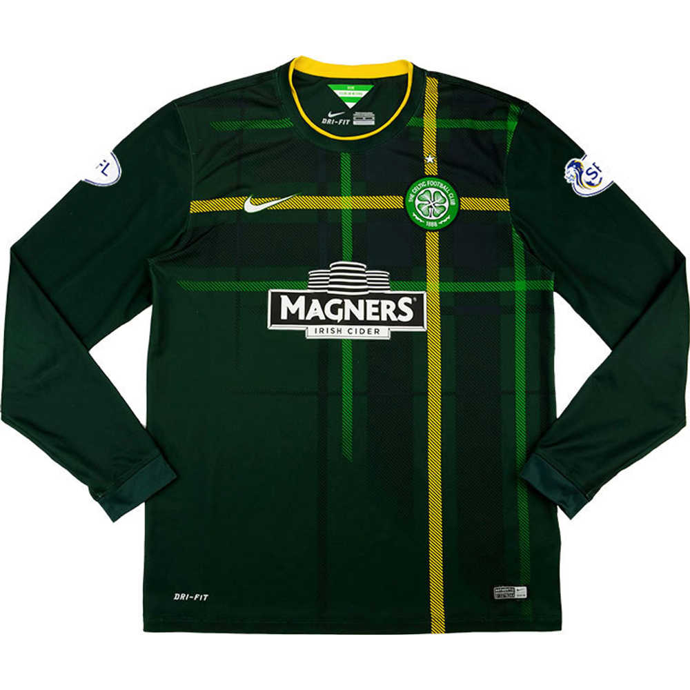 2014-15 Celtic Away L/S Shirt *As New* XXL
