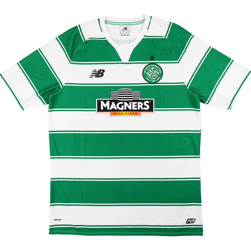 2015-16 Celtic Home Shirt (Excellent) M