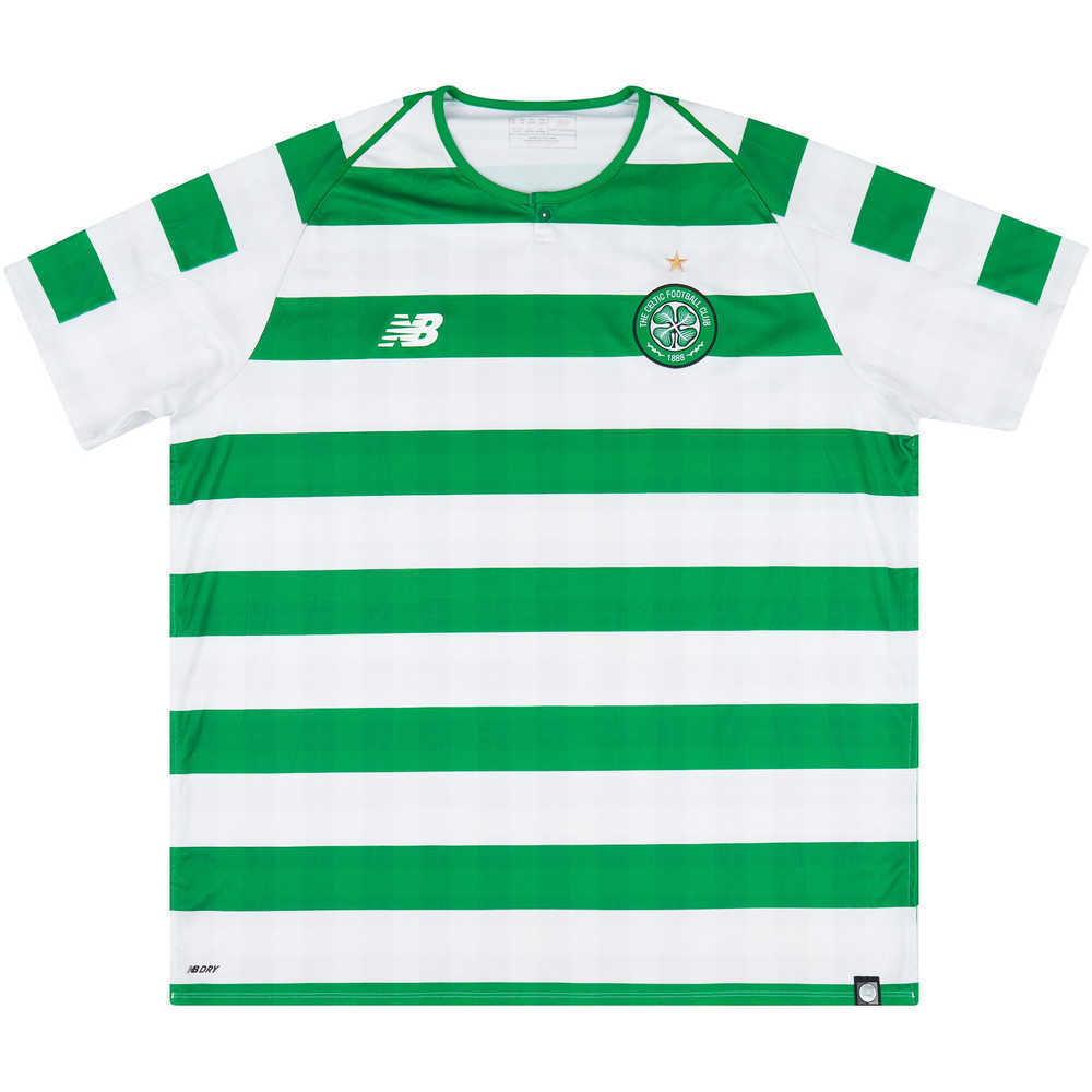 2018-19 Celtic Home Shirt (Excellent) XXL