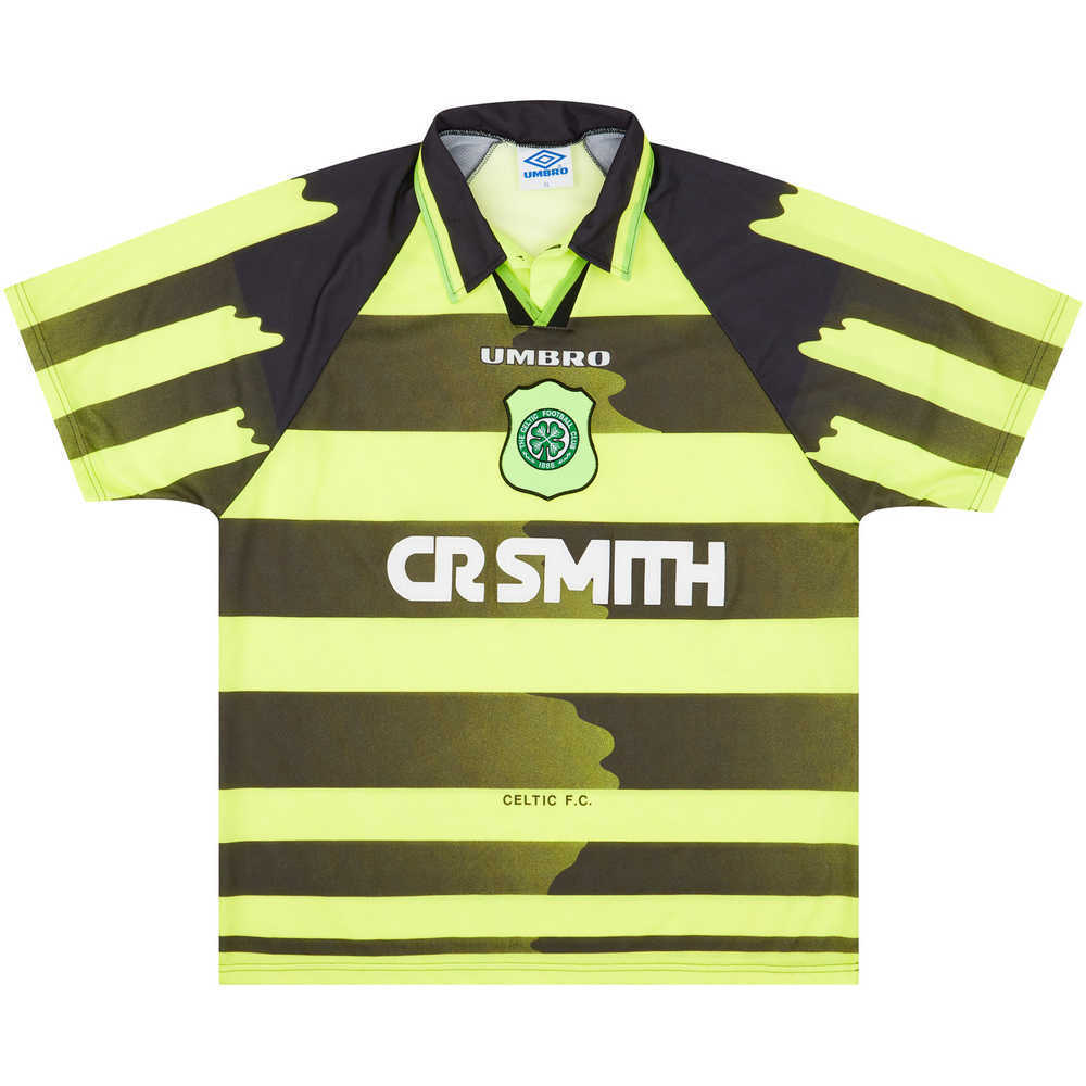 1996-97 Celtic Away Shirt #11 (Excellent) XL
