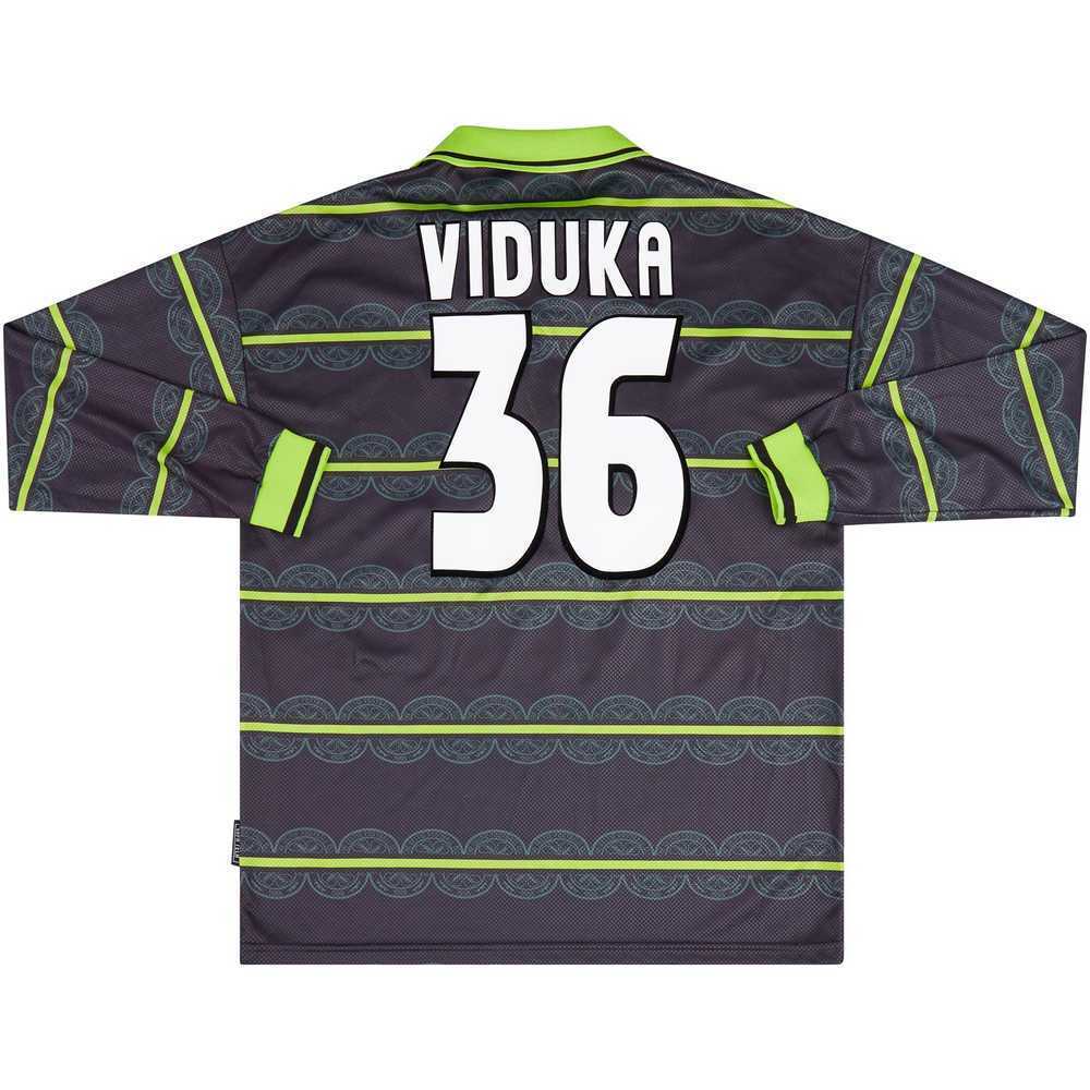 1998-99 Celtic Away L/S Shirt Viduka #36 (Excellent) XL