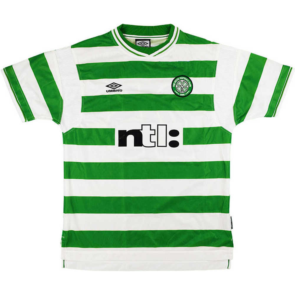 1999-01 Celtic Home Shirt (Good) XL
