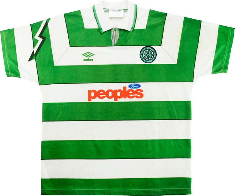 1991-92 Celtic Home Shirt - 8/10 - ()