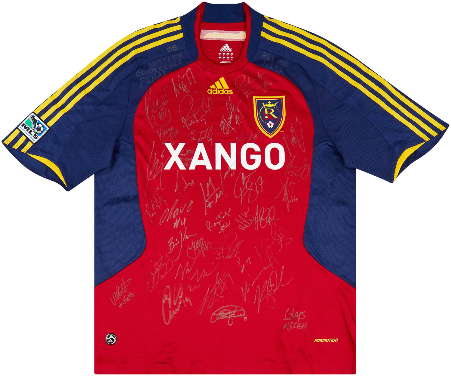 2008 Real Salt Lake Player Issue Signed Home Shirt - 8/10 - ()
