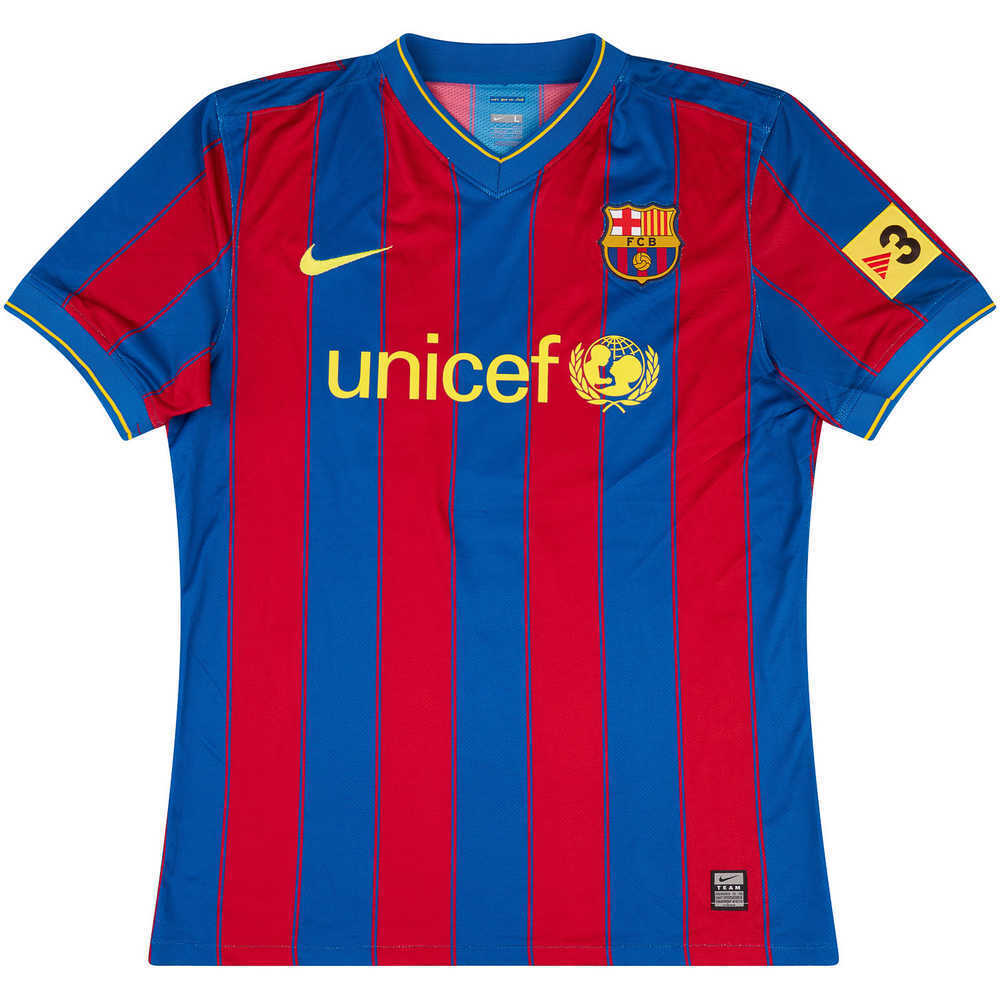 2009-10 Barcelona Match Issue Home Shirt #16 (Busquets) v LA Galaxy