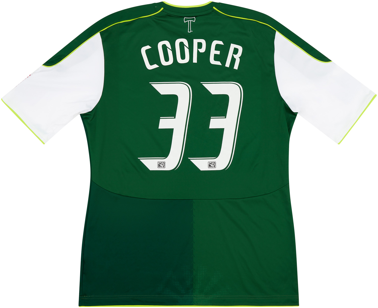 2011 Portland Timbers Match Issue Home Shirt Cooper #33