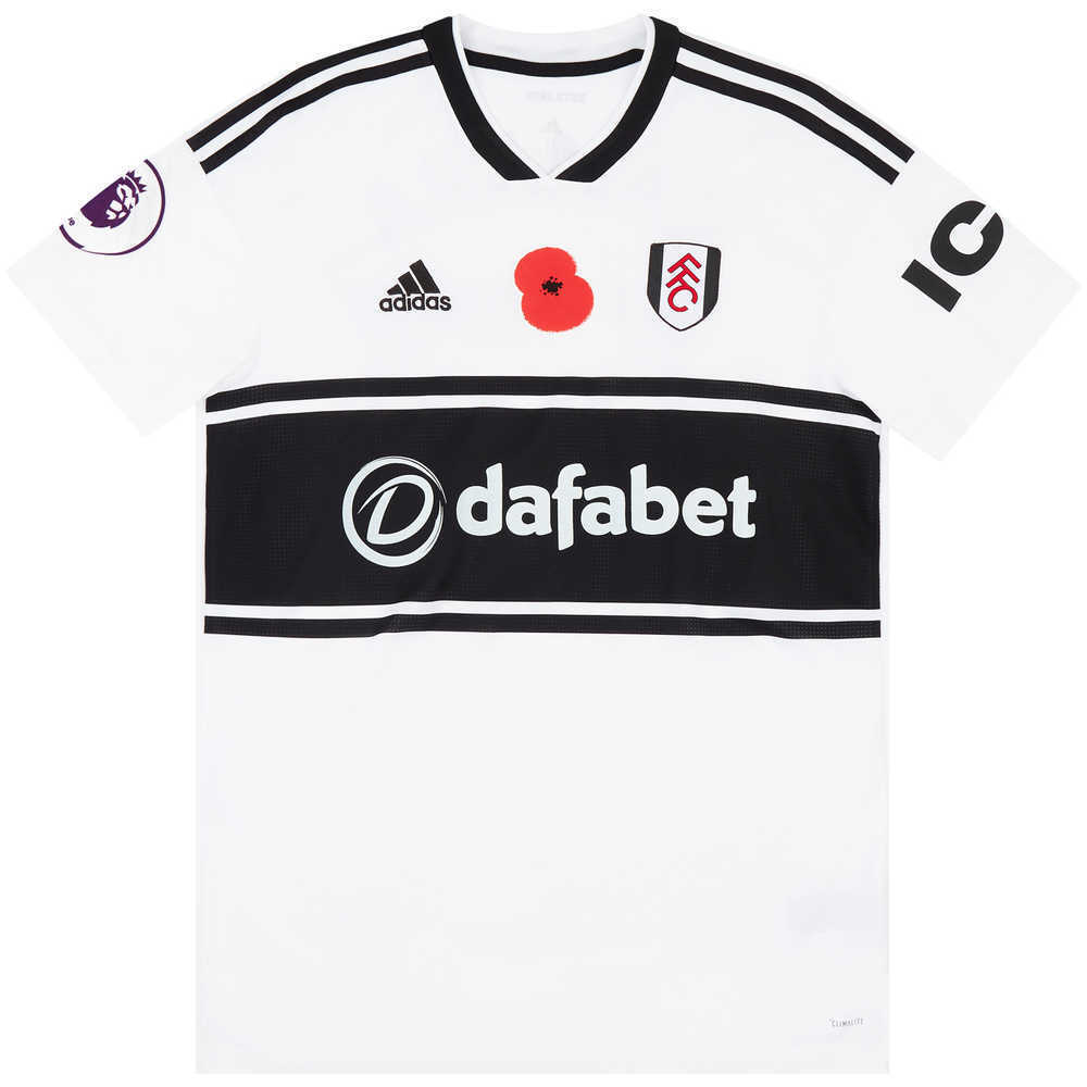 2018-19 Fulham Match Issue Home Shirt Kamara #47 (v Liverpool)