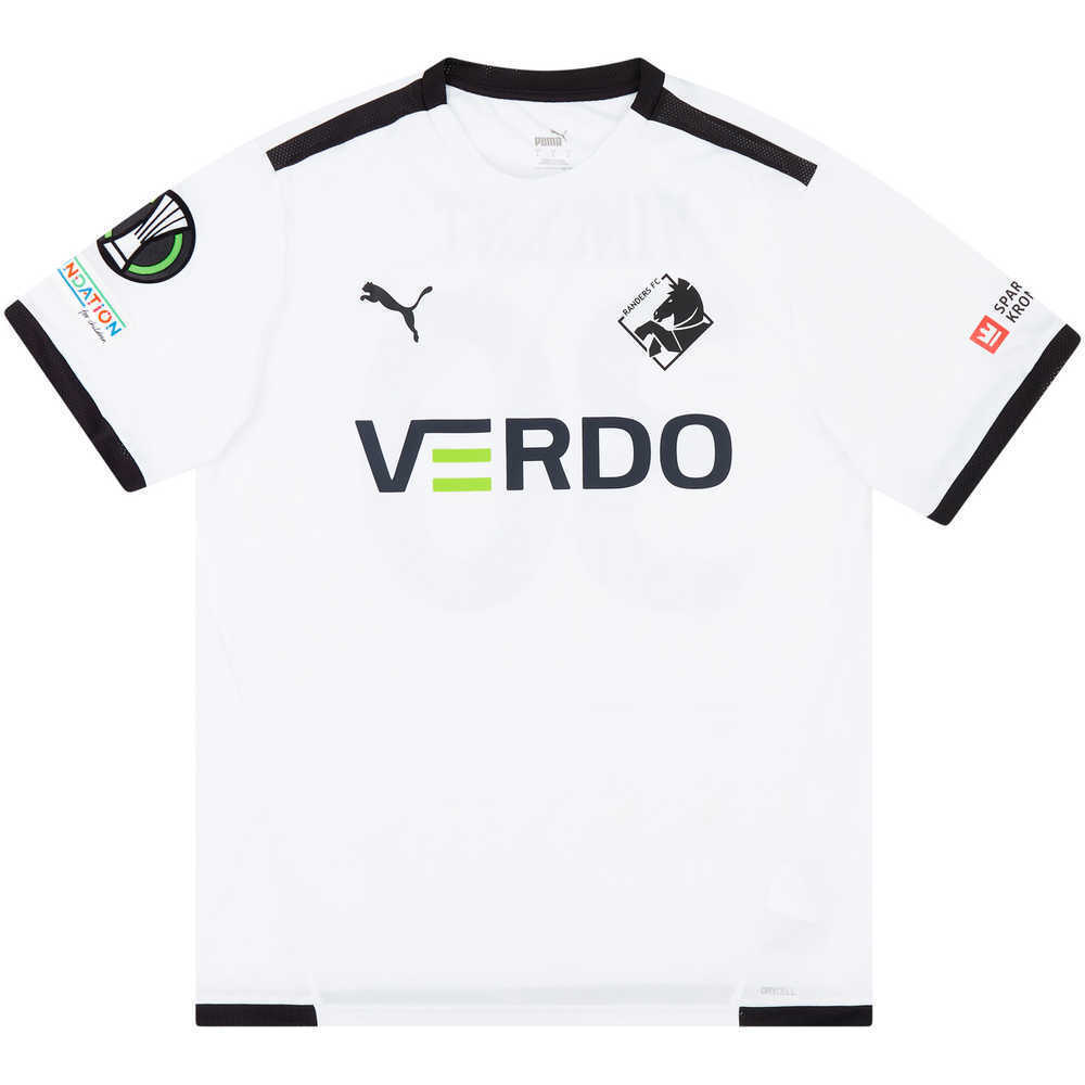 2021-22 Randers FC Match Issue Conference League Away Shirt Vincent #30 (v Leicester)