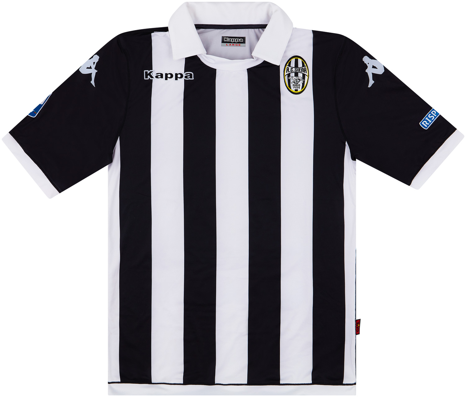 2013-14 Siena Match Issue Home Shirt Pulzetti #30