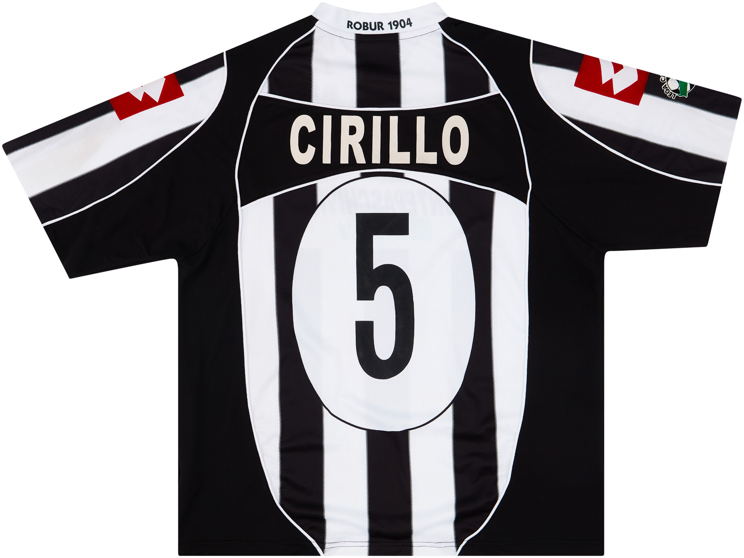 2003-04 Siena Match Issue Home Shirt Cirillo #5