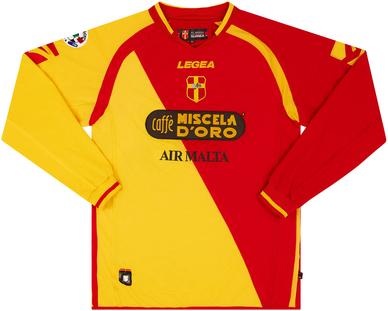 2005-06 Messina Match Issue Away Shirt Muslimovic #20