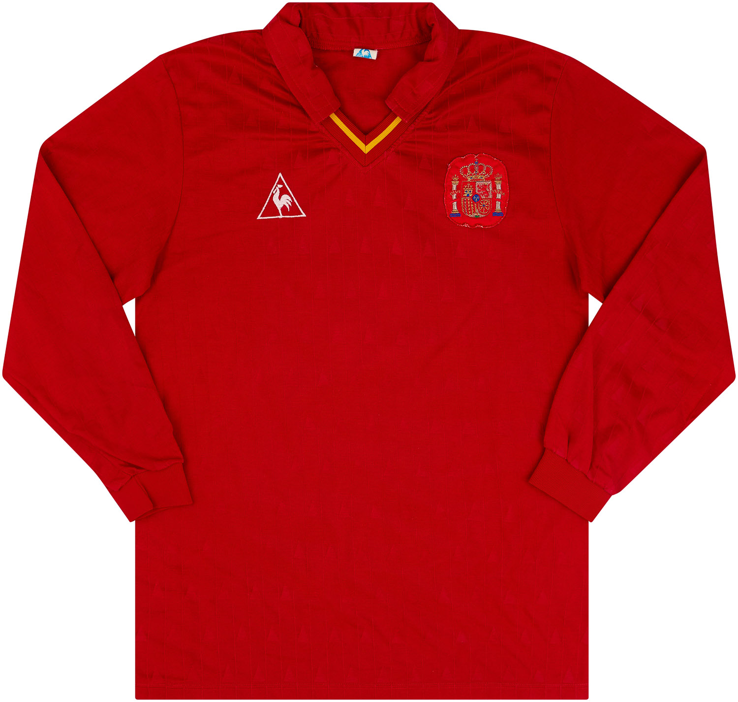 1988 Spain Match Worn Home Shirt #8 (íchel) v DDR