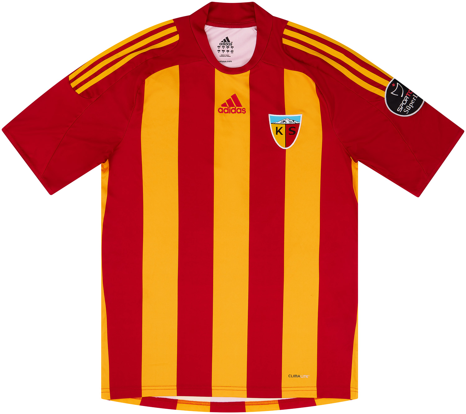 2012-13 Kayserispor Match Issue Home Shirt Steinsson #2