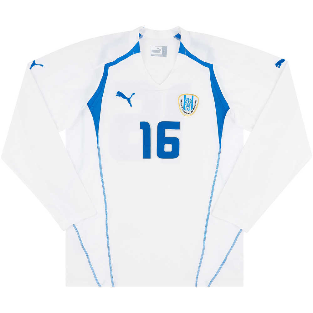 2004-05 Israel Match Issue Home L/S Shirt #16