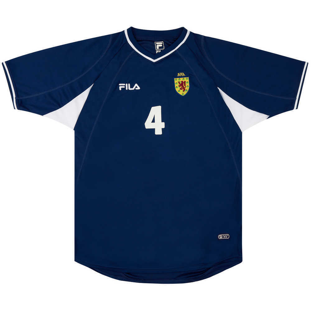 2000-02 Scotland Match Issue Home Shirt #4