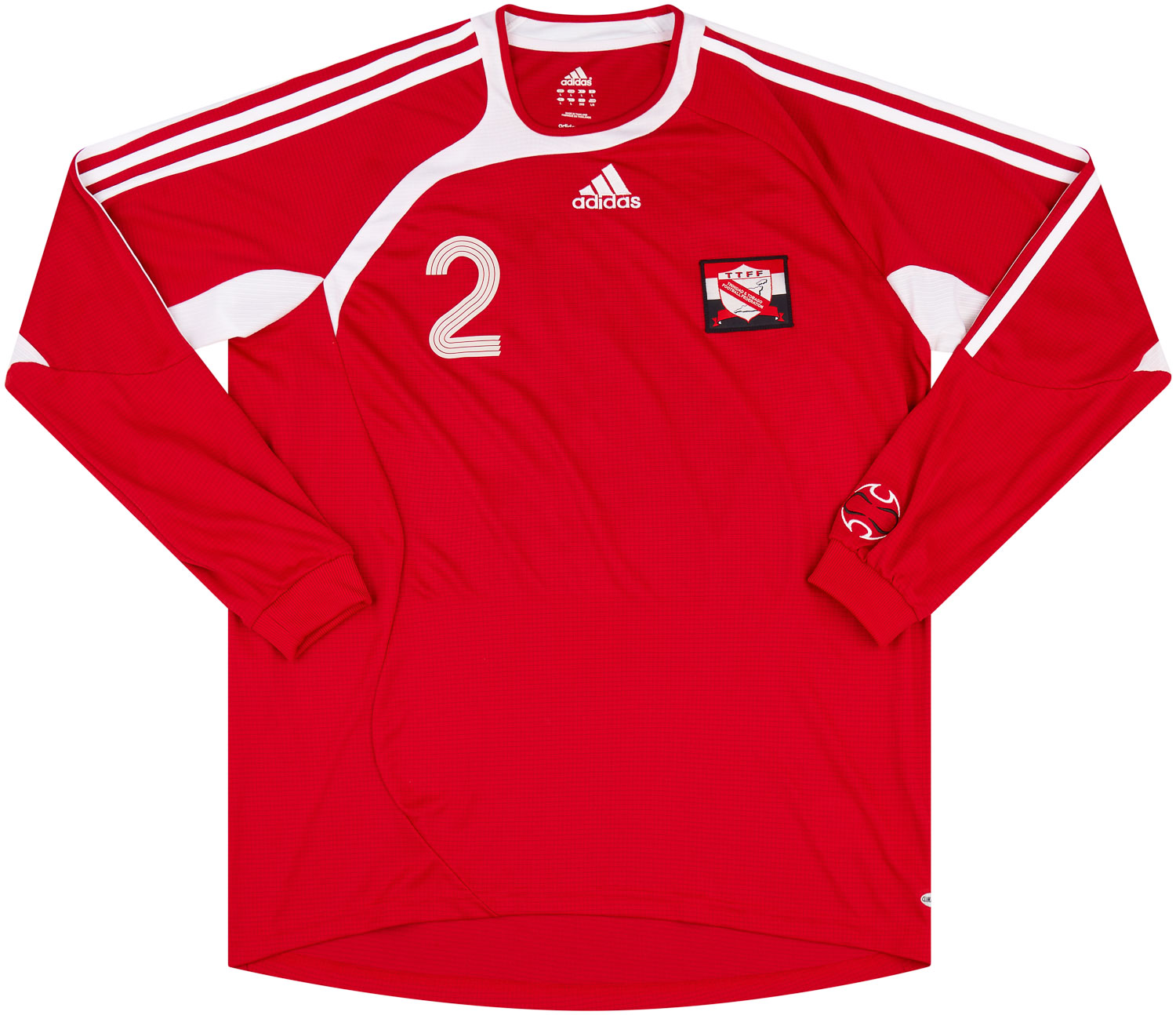 2006 Trinidad & Tobago Match Issue Home Shirt #2 (Cox)
