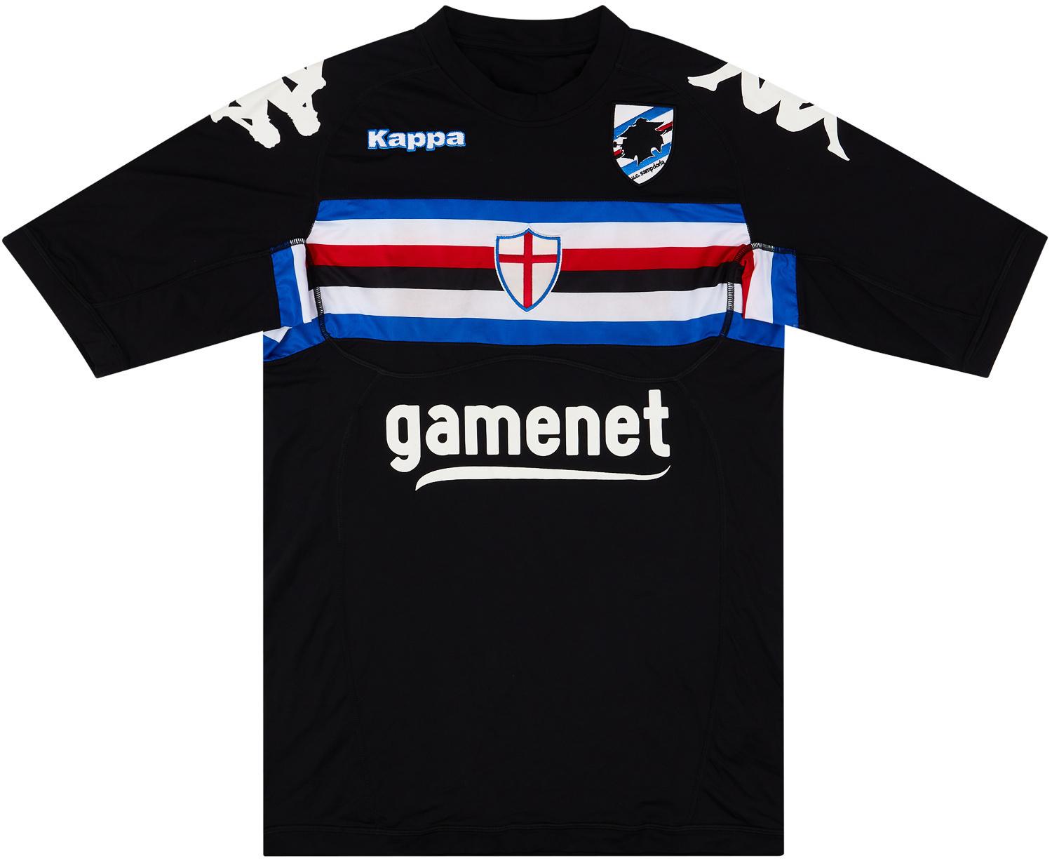 2011-12 Sampdoria Match Issue Third/GK Shirt Da Costa #1