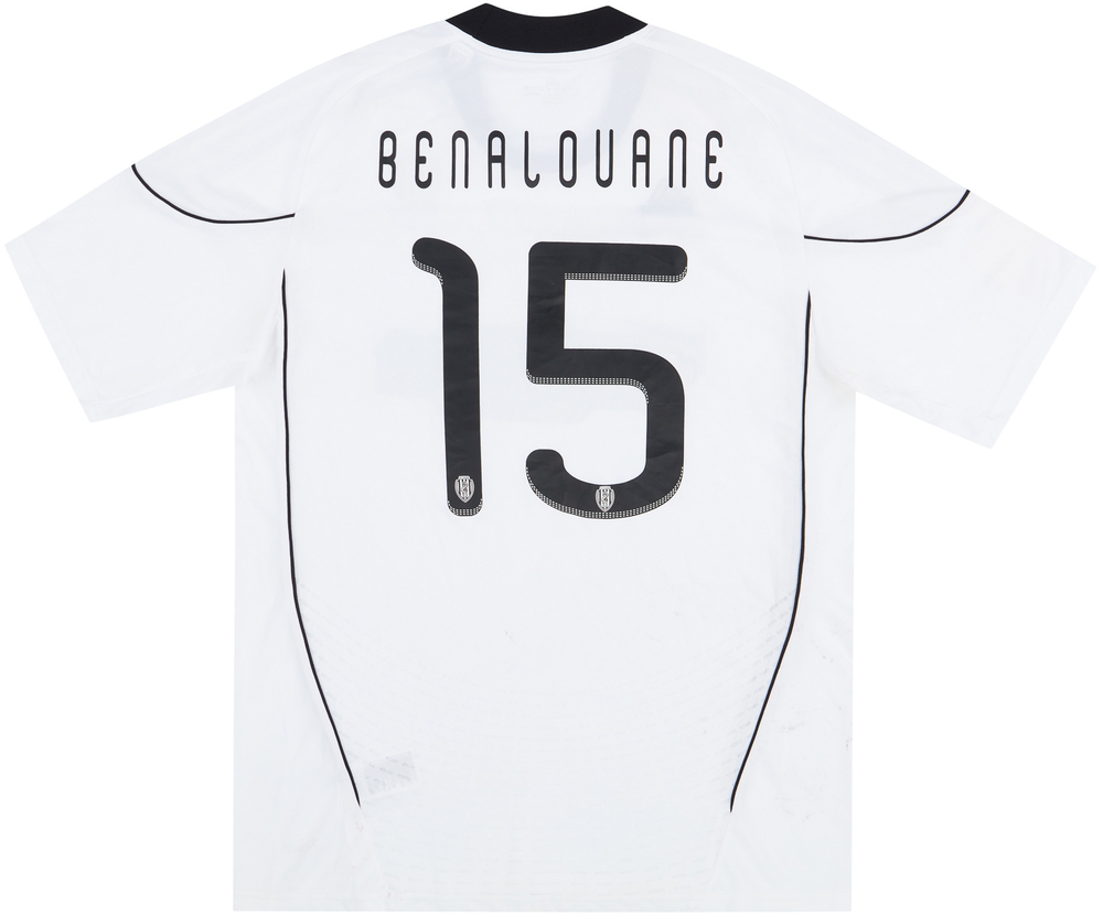 2010-11 Cesena Match Issue Home Shirt Benalouane #15-Match Worn Shirts European & Other World Clubs Cesena Certified Match Worn New Products
