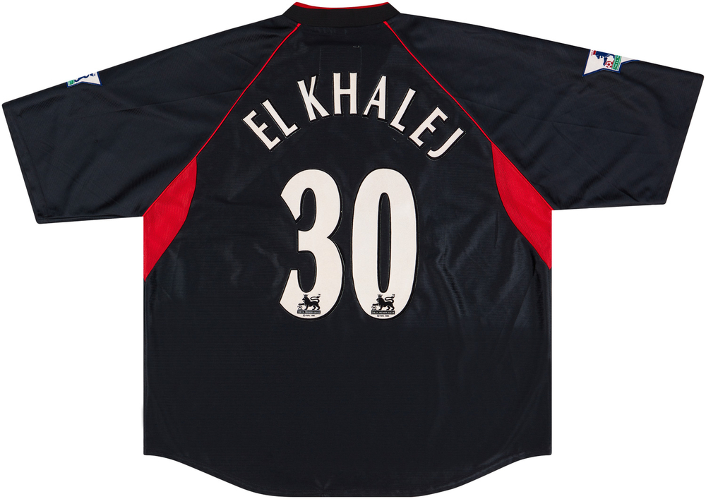  2002-03 Charlton Match Issue Away Shirt El Khalej #30