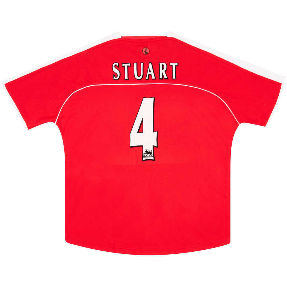 2003-04 Charlton Match Issue Home Shirt Stuart #4