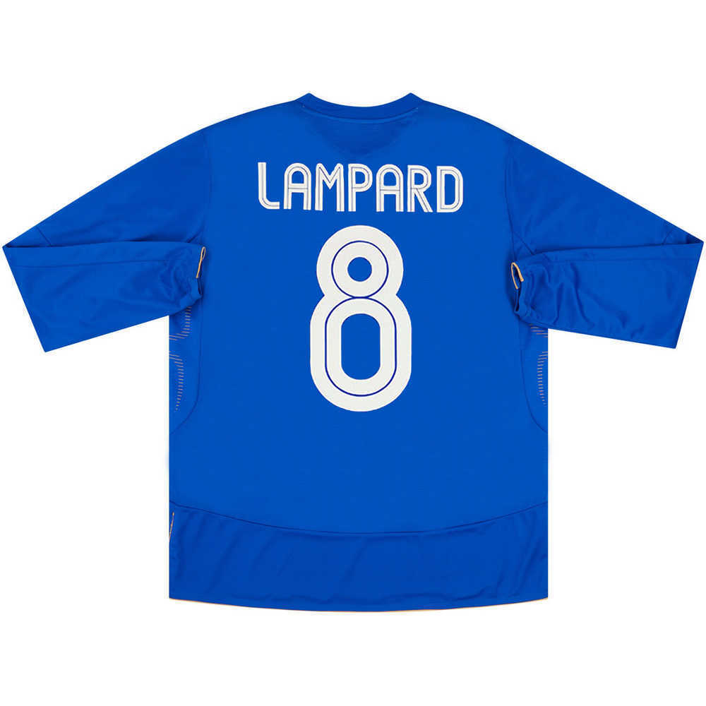 2005-06 Chelsea Centenary Home L/S Shirt Lampard #8 (Excellent) XXL