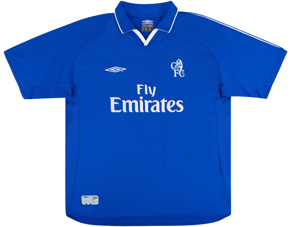 2001-03 Chelsea Home Shirt Lampard #8 (Excellent) XXL