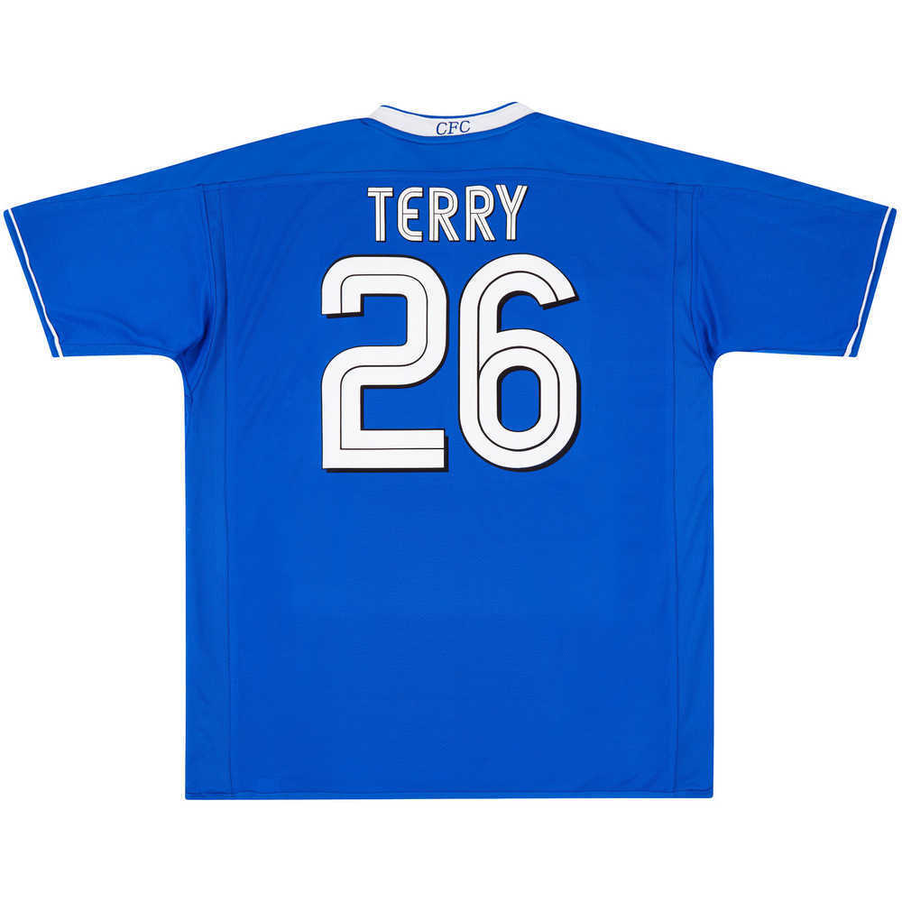 2003-04 Chelsea Home Shirt Terry #26 (Excellent) XL