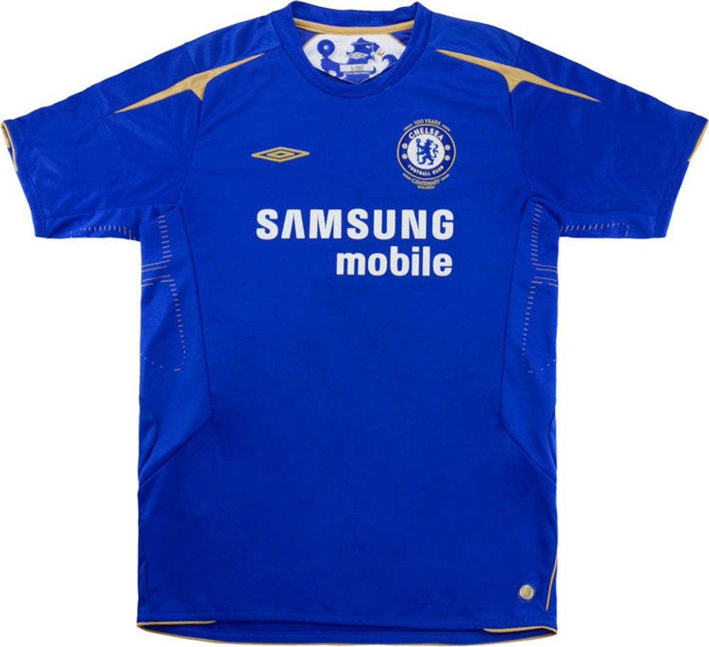 2005-06 Chelsea Centenary Home Shirt Terry #26 (Excellent) XL.Boys