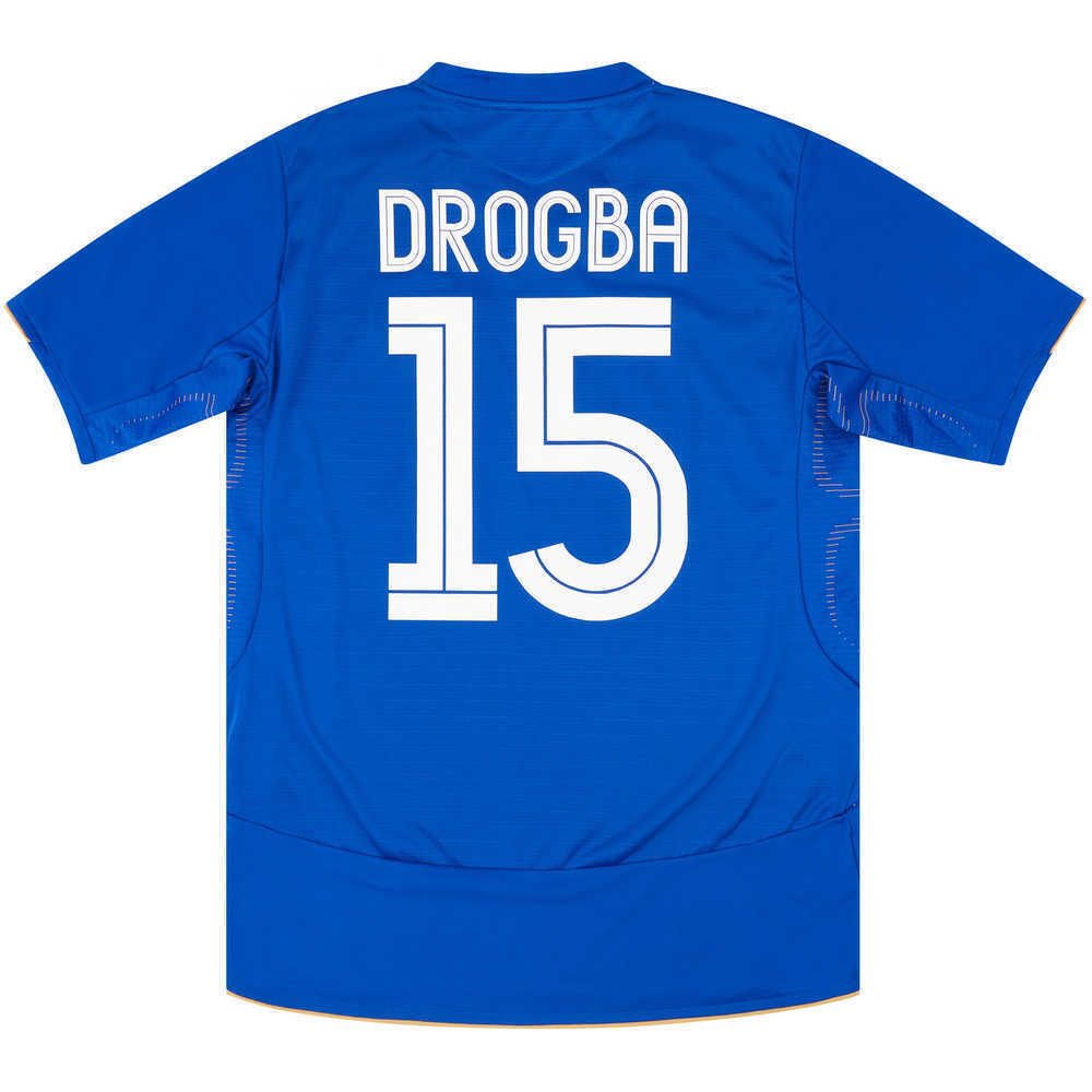 2005-06 Chelsea Centenary Home Shirt Drogba #15 (Excellent) L