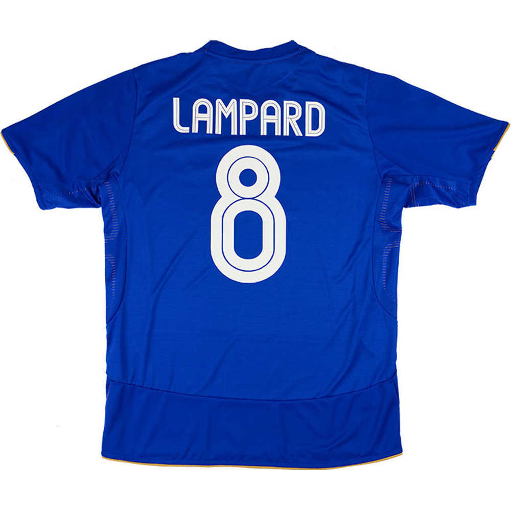 2005-06 Chelsea Centenary Home Shirt Lampard #8 (Very Good) XL
