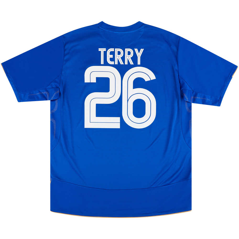 2005-06 Chelsea Centenary Home Shirt Terry #26 (Excellent) S
