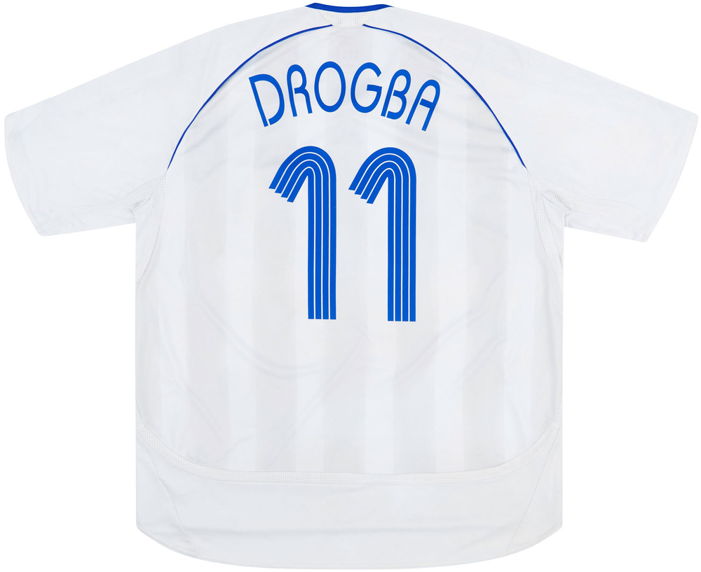 2006-07 Chelsea European Away Shirt Drogba #11 (Excellent) S