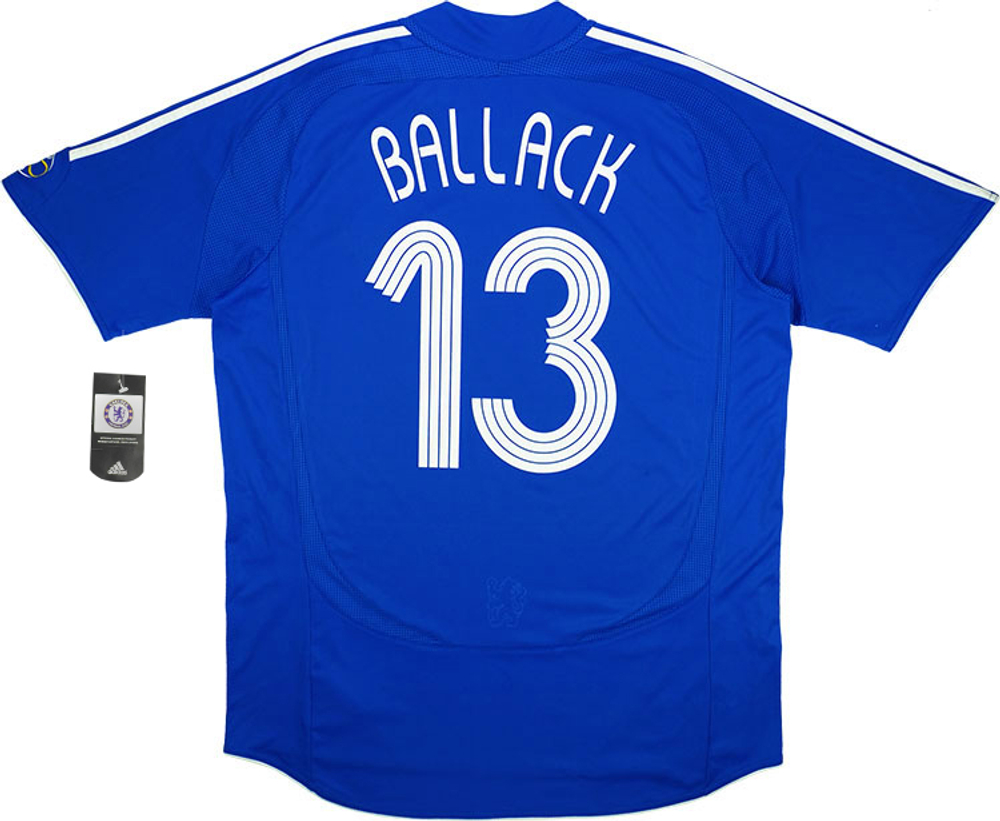 2006-08 Chelsea Home Shirt Ballack #13 *w/Tags* L