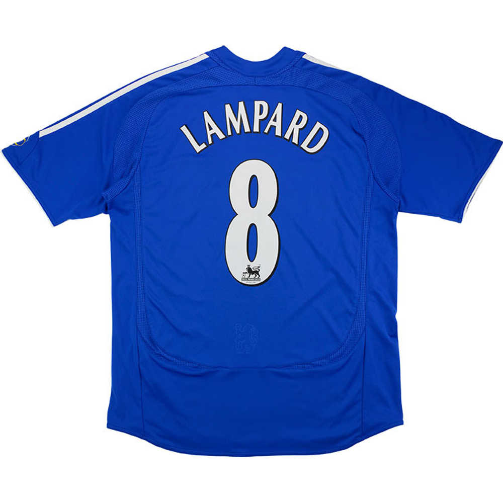 2006-08 Chelsea Home Shirt Lampard #8 (Good) M