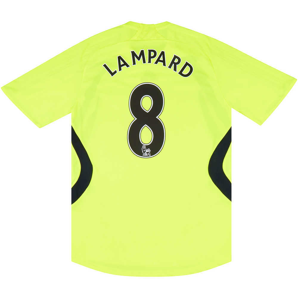 2007-08 Chelsea Away Shirt Lampard #8 (Very Good) S