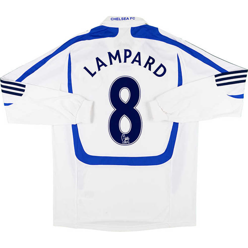 2007-08 Chelsea Third L/S Shirt Lampard #8 (Very Good) 3XL