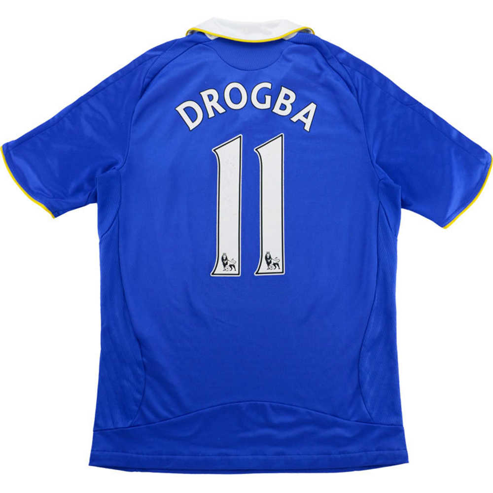2008-09 Chelsea Home Shirt Drogba #11 (Very Good) XXL
