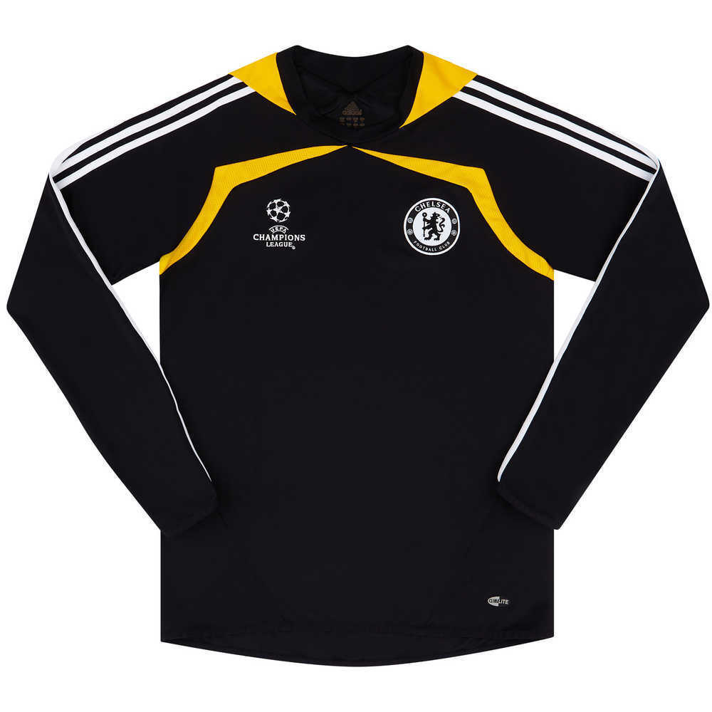 2008-09 Chelsea CL Adidas Sweat Top (Excellent) L