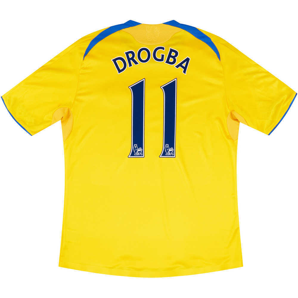 2008-09 Chelsea Player Issue Third Shirt Drogba #11 (Excellent) XL
