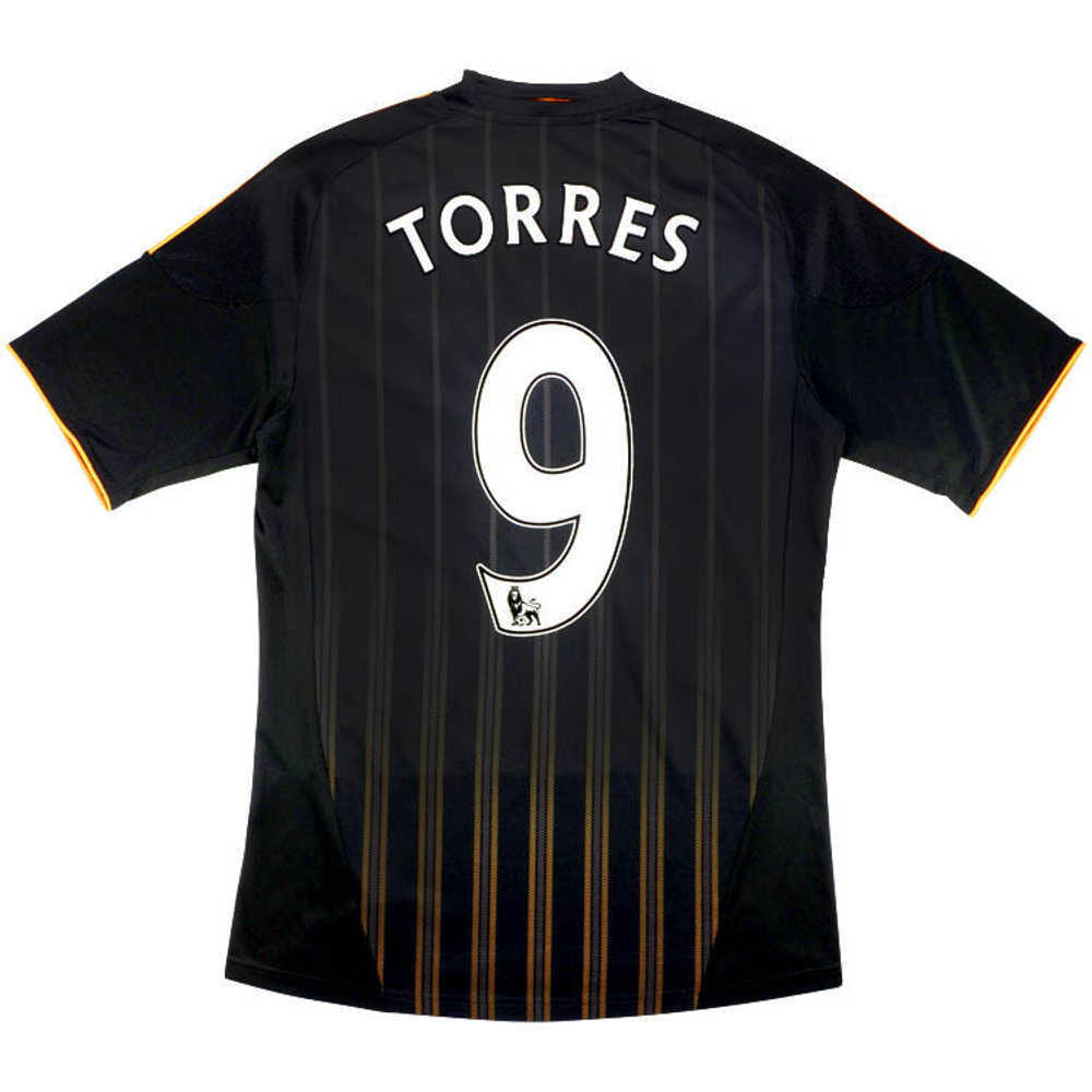 2010-11 Chelsea Away Shirt Torres #9 (Very Good) L
