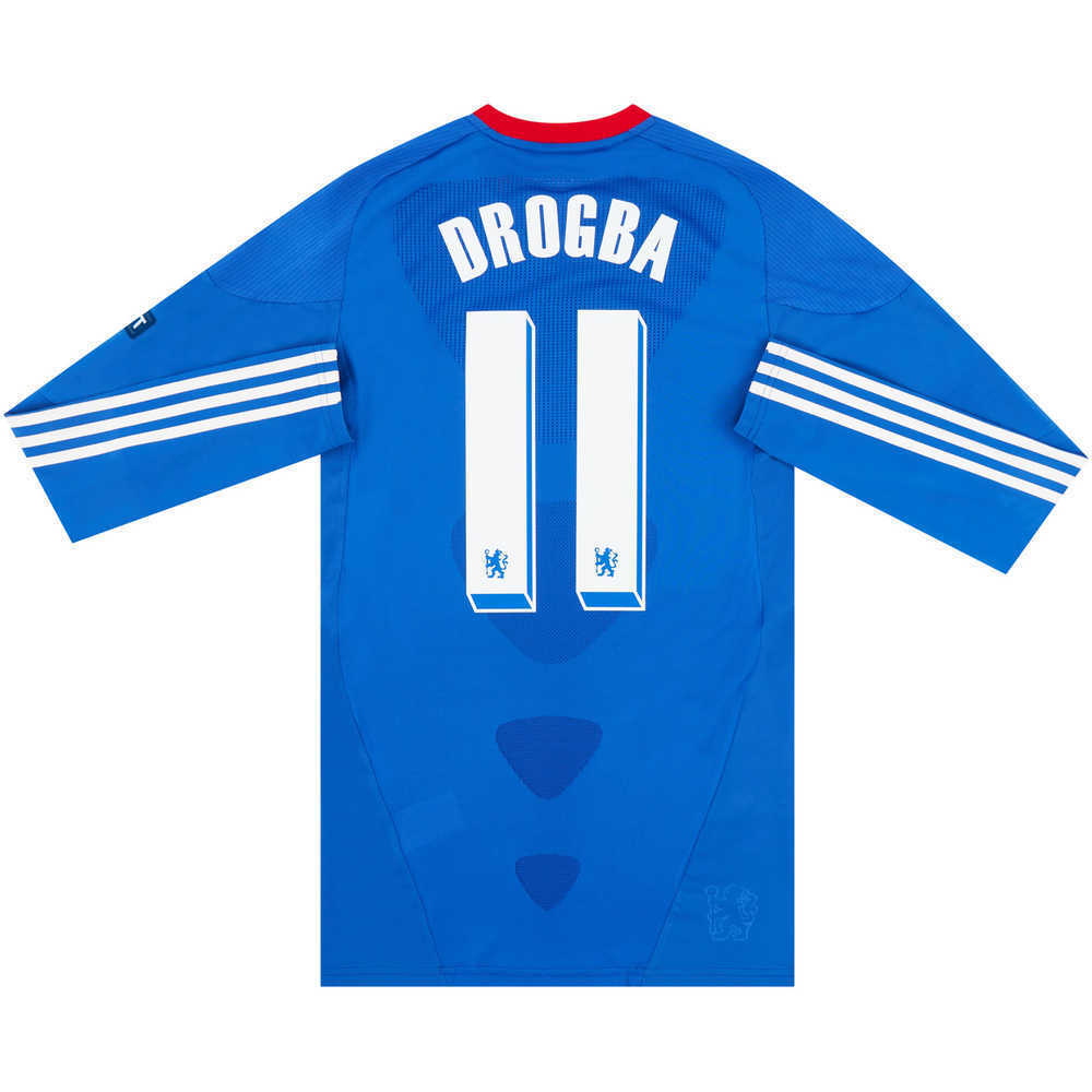 2010-11 Chelsea Player Issue CL Home Shirt Drogba #11 (Very Good) M