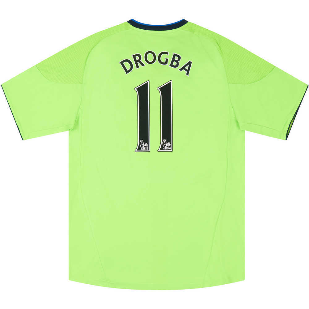2010-11 Chelsea Third Shirt Drogba #11 (Excellent) M