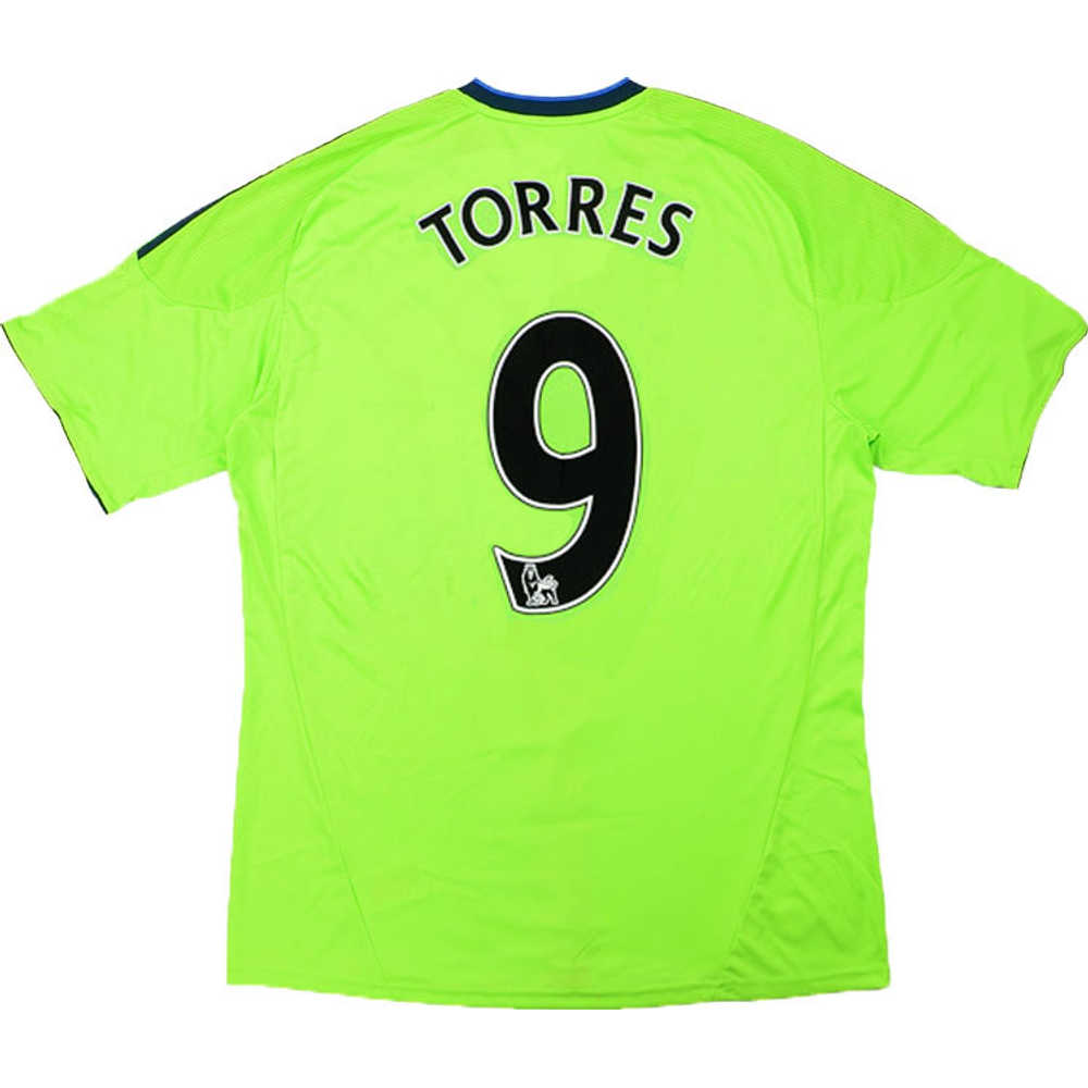 2010-11 Chelsea Third Shirt Torres #9 (Very Good) S