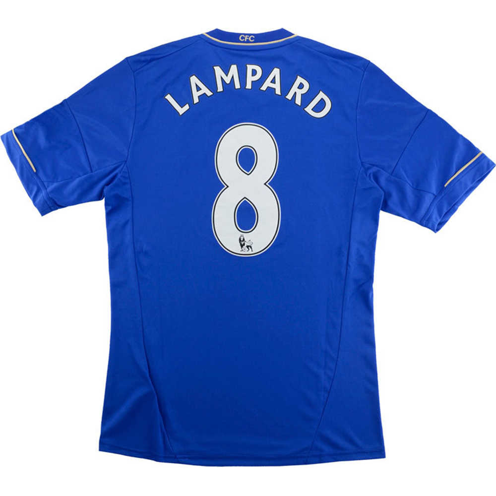 2012-13 Chelsea Home Shirt Lampard #8 (Very Good) L