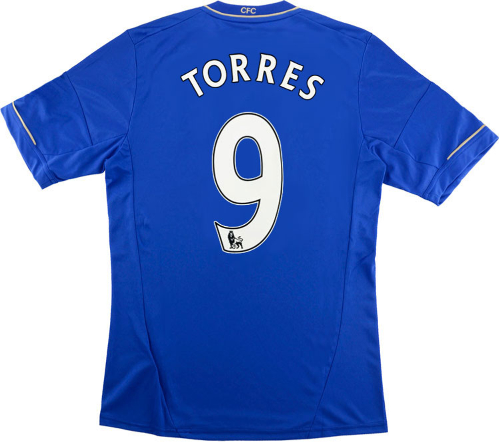 2012-13 Chelsea Home Shirt Torres #9 (Good) S