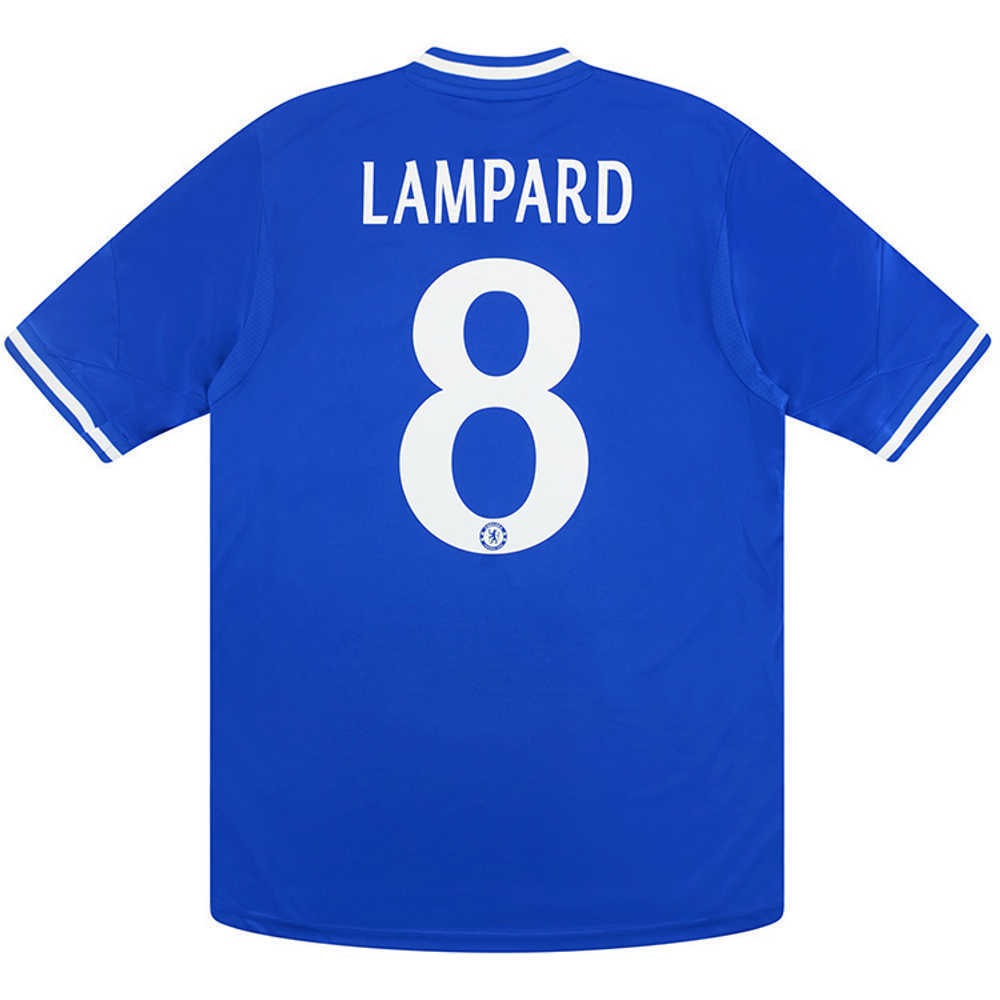 2013-14 Chelsea Home Shirt Lampard #8 (Very Good) XL